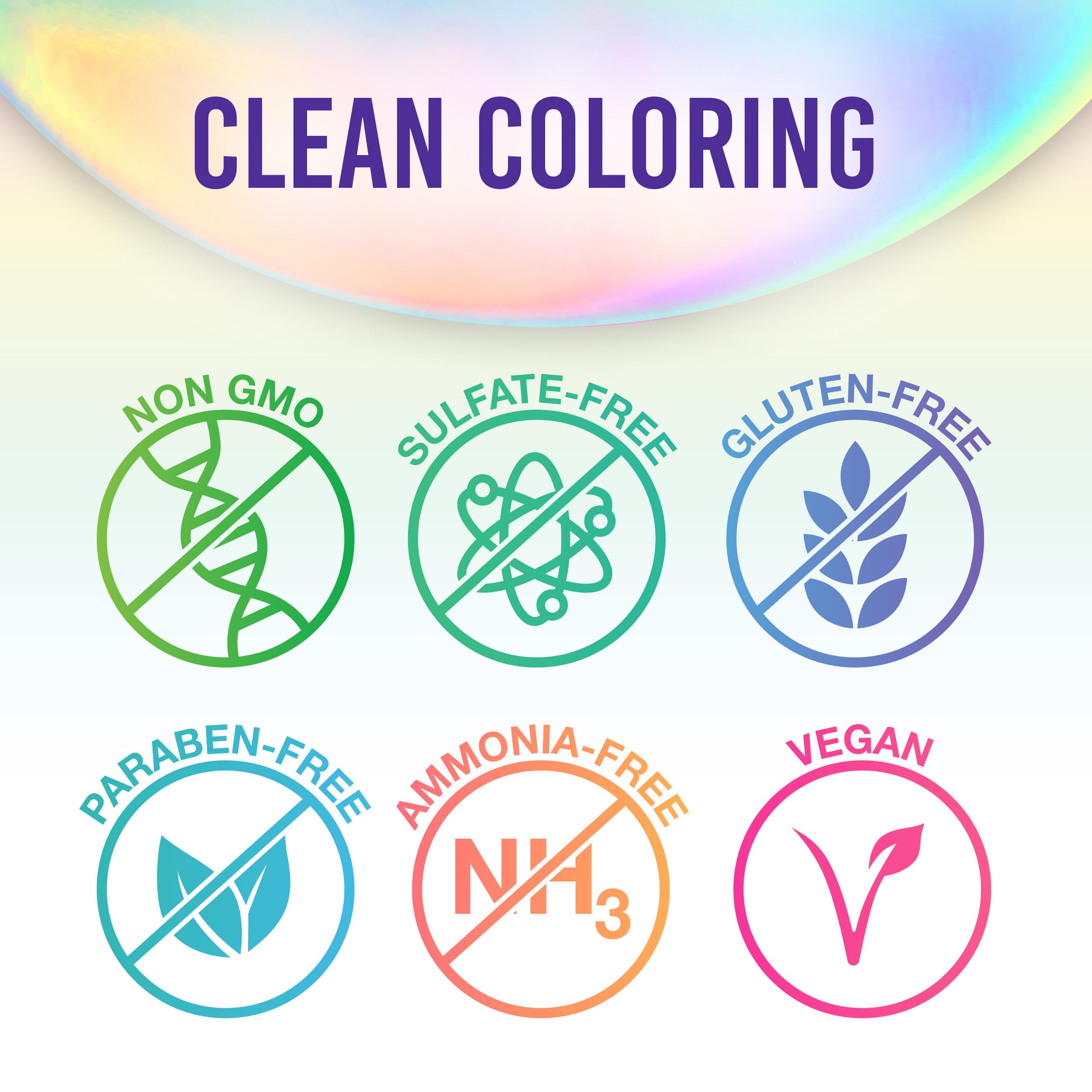 Punky Violet color lasts up to 35 washes with vibrant fade.
