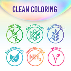 Punky Violet color lasts up to 35 washes with vibrant fade.