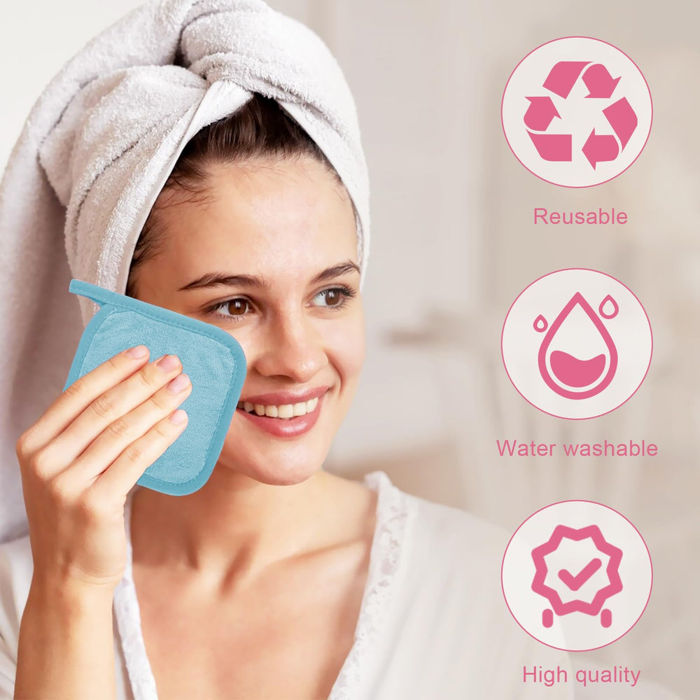 Puomue cloths shown as reusable and quick-drying for daily use.