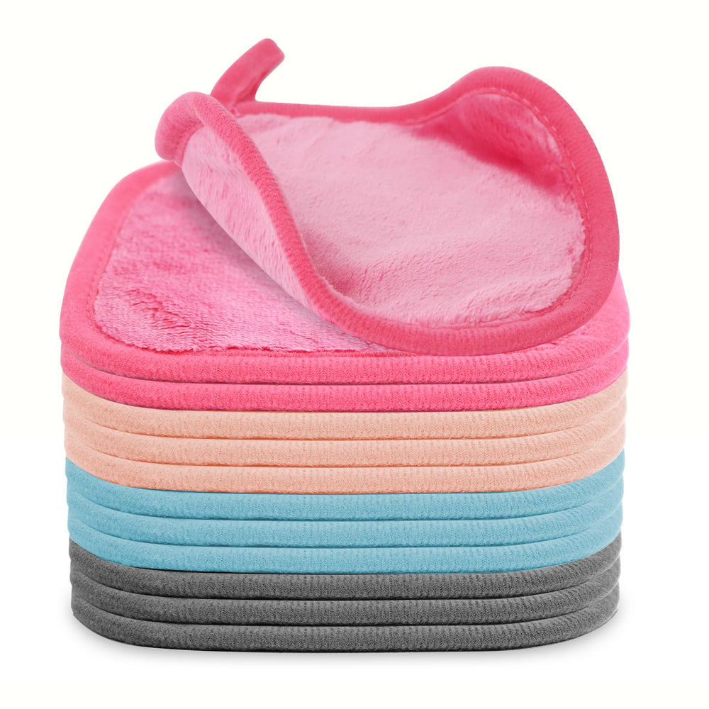 Puomue makeup remover cloth close-up, ultra-soft fibers for gentle cleansing.