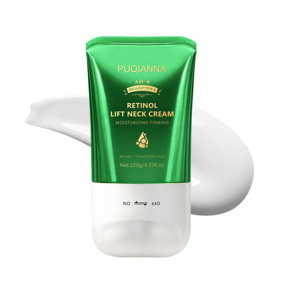PUQIANNA crema cuello retinol, enfoque en rodillo para firmeza