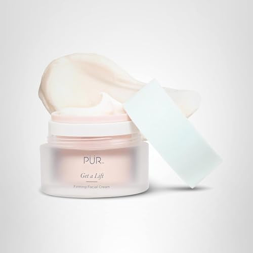 PÜR MINERALS Get A Lift Firming Cream label showing gluten-free claim
