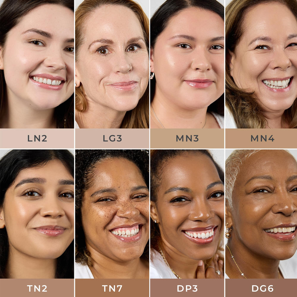 Niacinamide and allantoin provide hydration and smoothing for the complexion.
