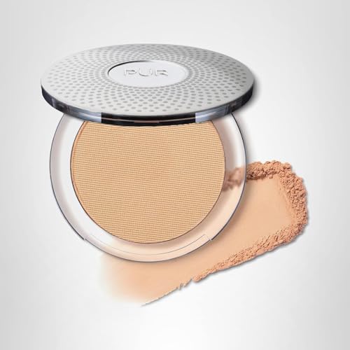 PÜR MINERALS compact in a bag for travel and daily touch-ups