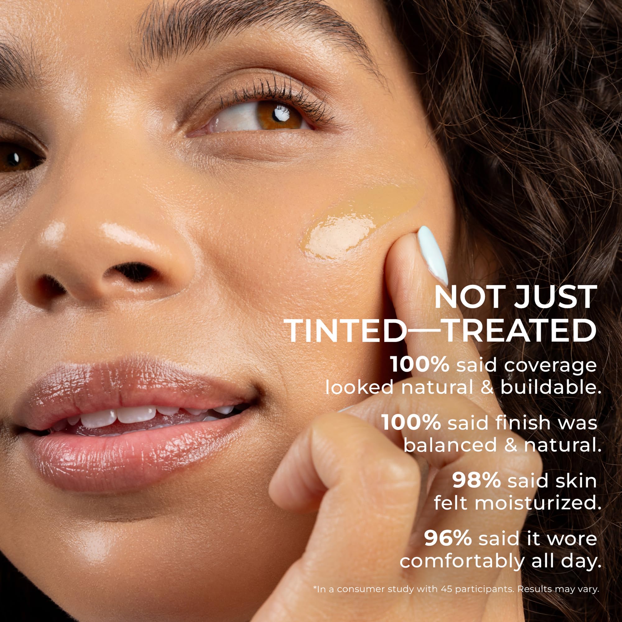 Label highlights vegan, cruelty-free, reef-safe formulation and gentle ingredients.
