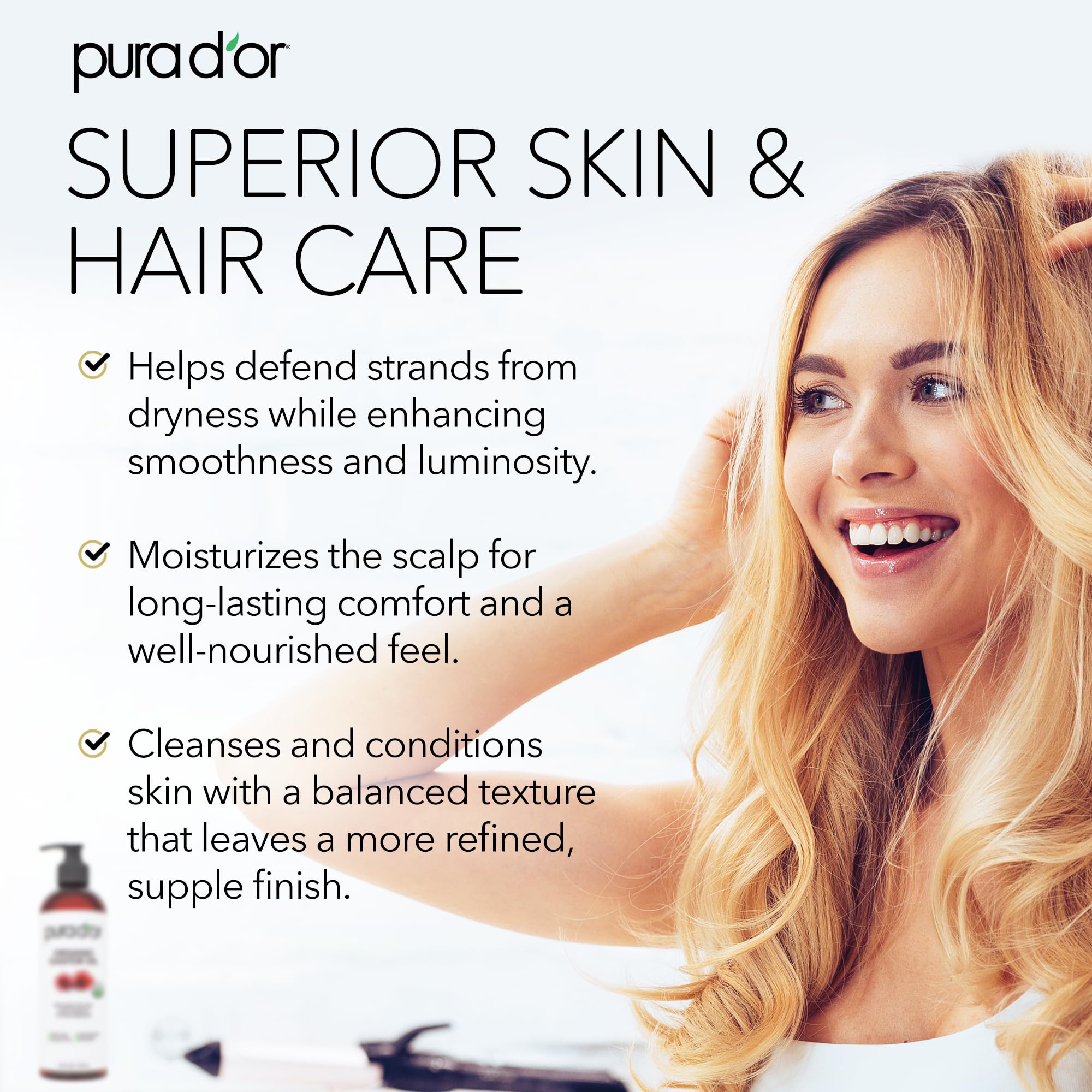 PURA D'OR: aplicación en cejas y pestañas para definición natural
