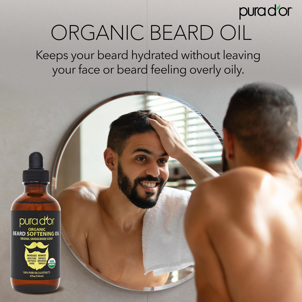 PURA D'OR lightweight formula reduces greasiness while moisturizing.