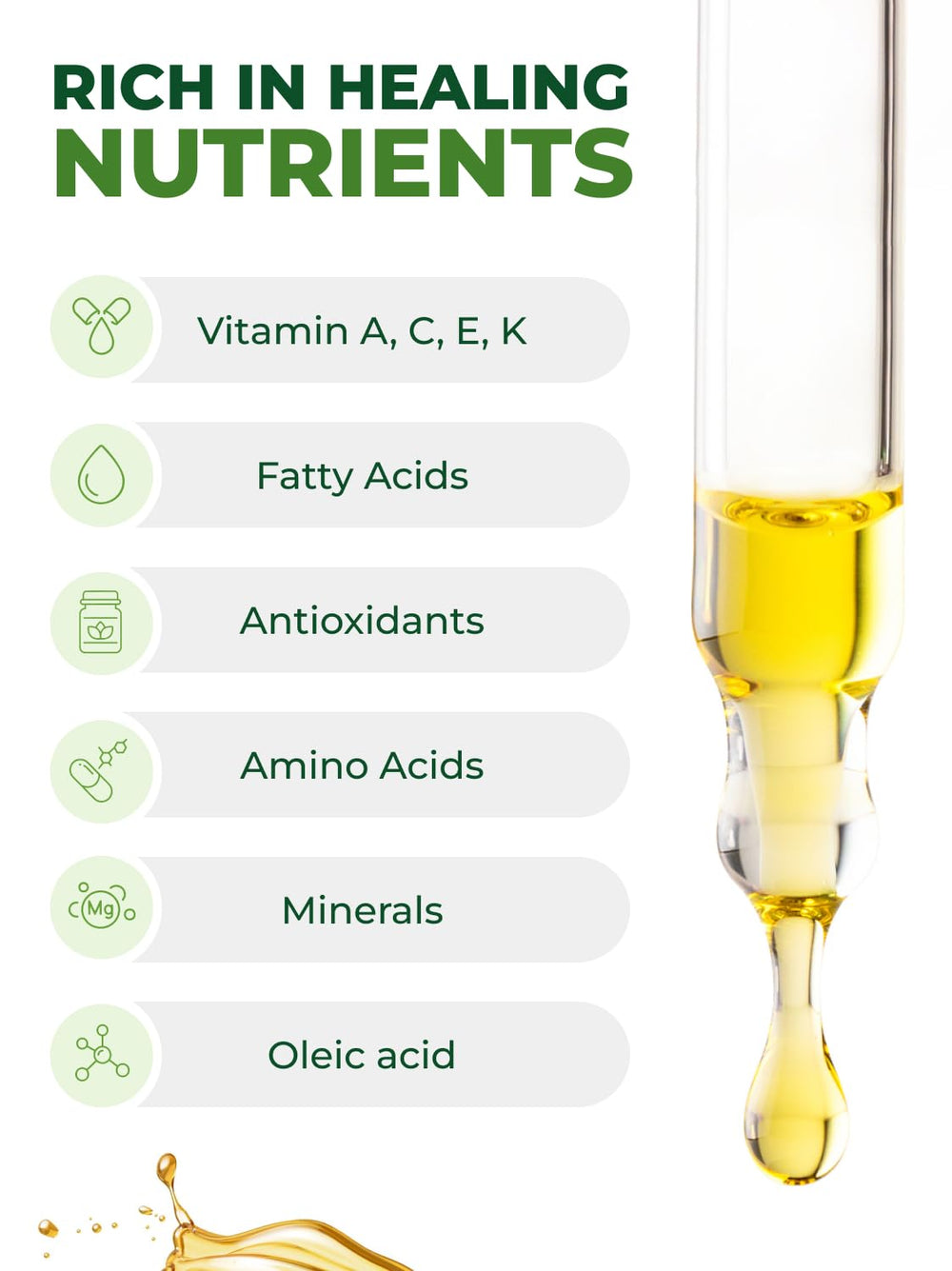 Pura Vida Moringa oil on hair fibers adds natural shine.