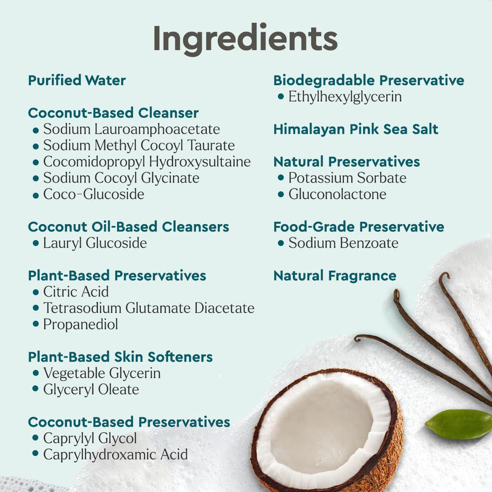 Puracy Body Wash moisturizing suds indicate skin-friendly hydration