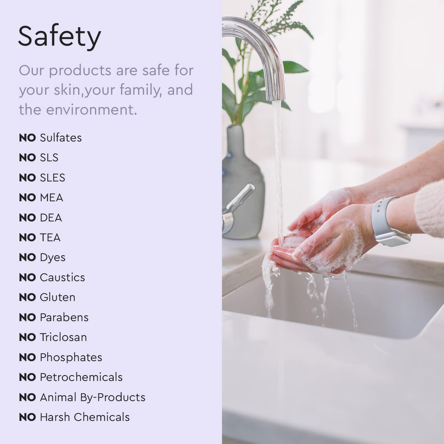 Puracy foaming hand soap refill cruelty-free and made in USA