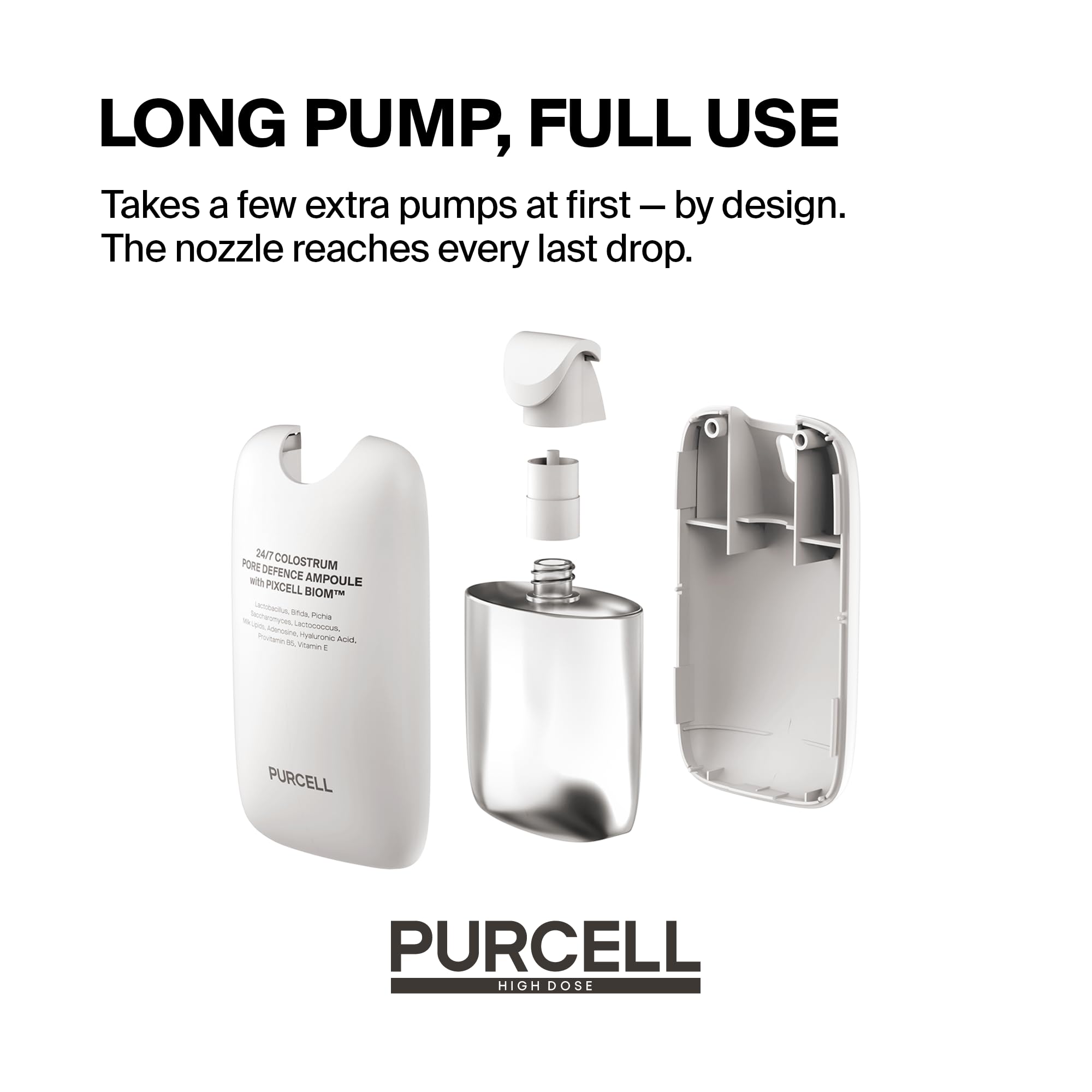 Purcell 24/7 Colostrum Ampoule Mist midday refresh for radiant skin.