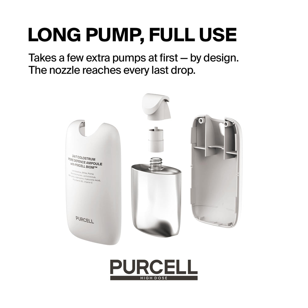 Purcell 24/7 Colostrum Ampoule Mist midday refresh for radiant skin.
