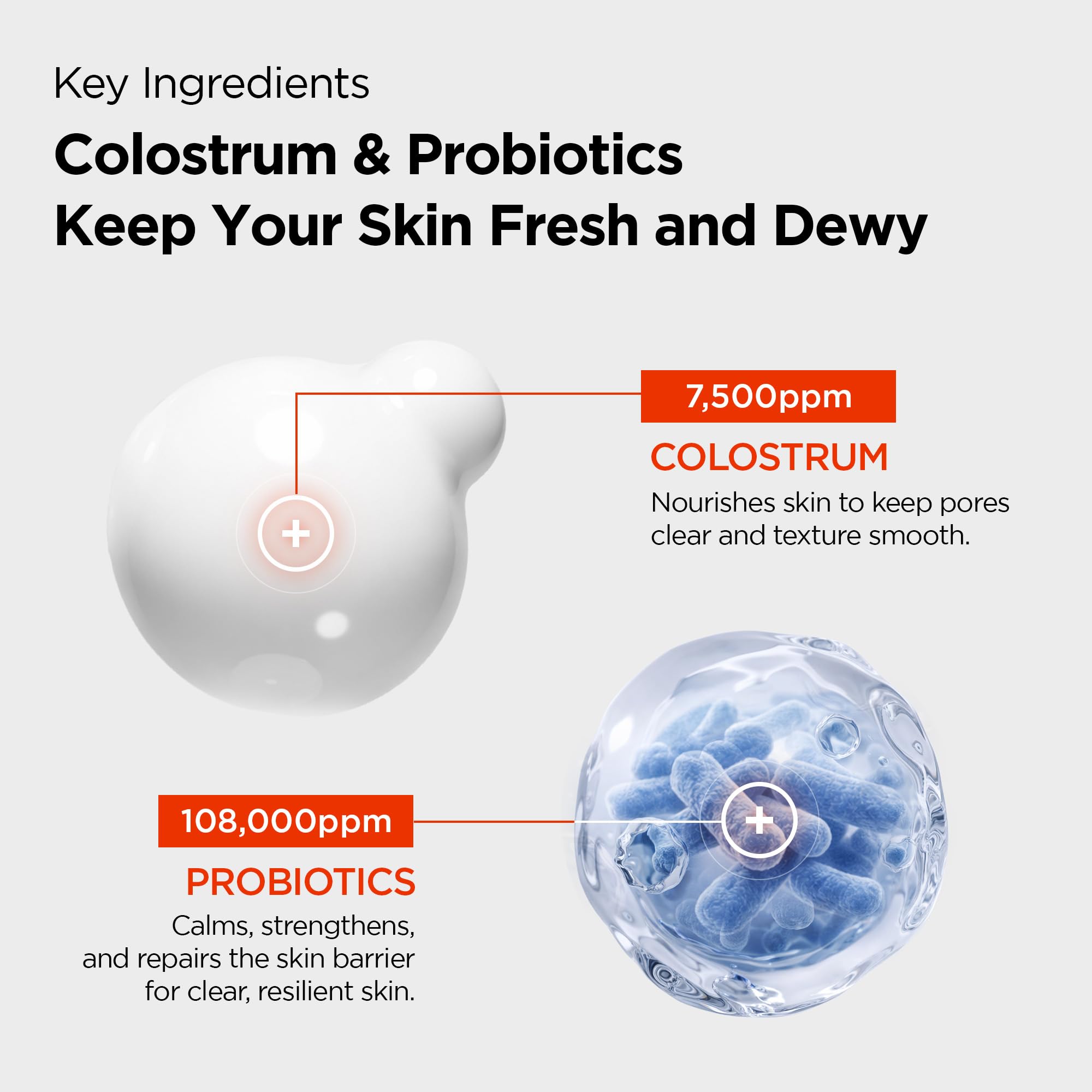 PURCELL 24/7 Colostrum Ampoule Mist primes makeup base for seamless application.