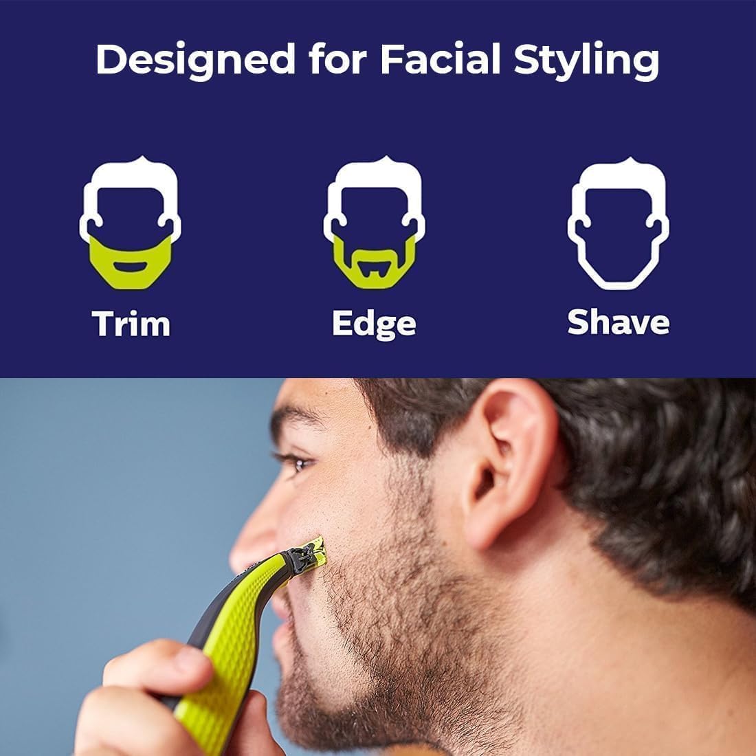 Purchase 2 Quick wet-dry use blades suit shower routines and foam lathers