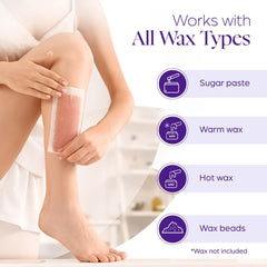 PURE AWARENESS skin-friendly strips ideal for sensitive areas.