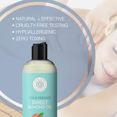 Pure Body Naturals Aceite de Almendras Dulces: tapón dispensador para uso preciso