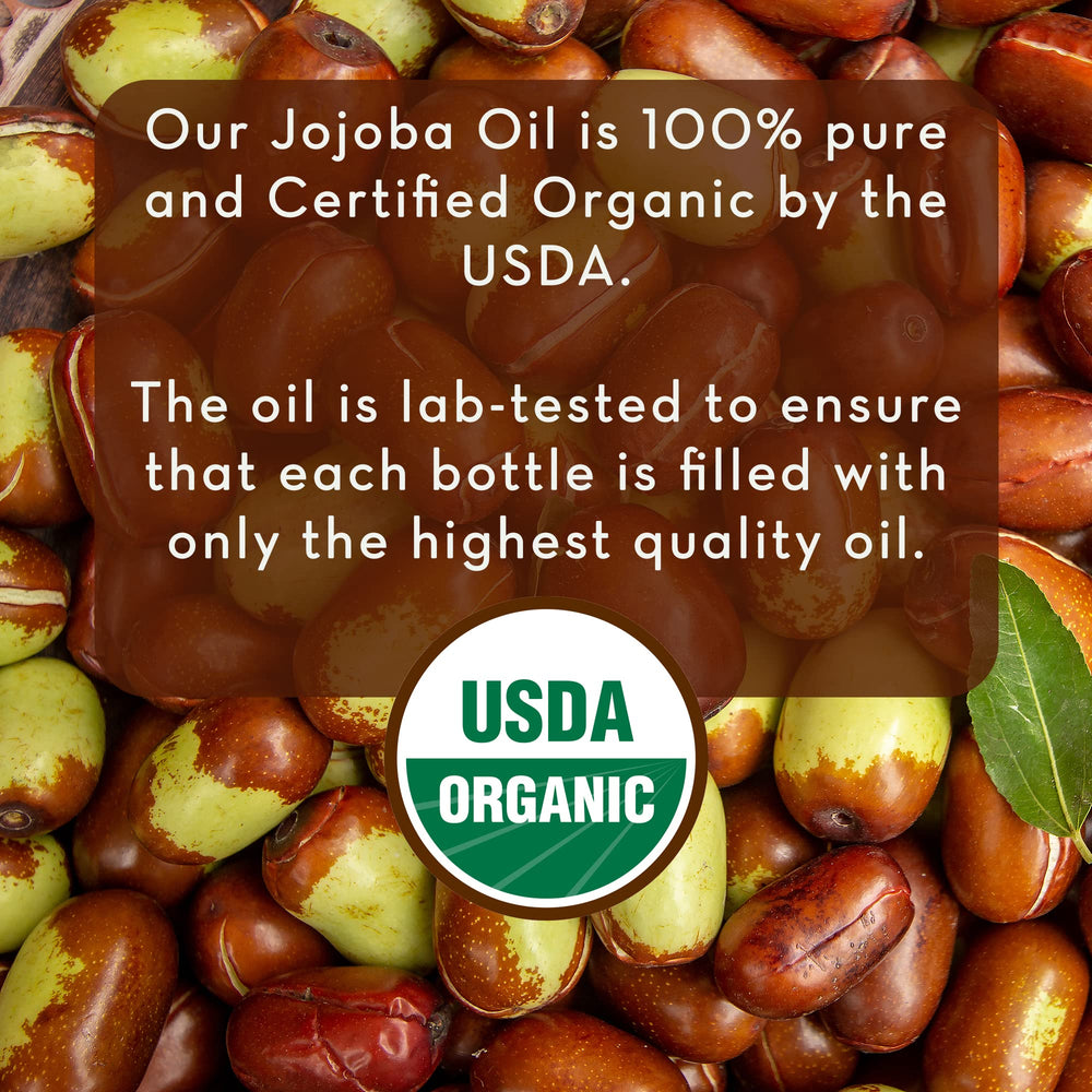 Pure Body Naturals Aceite de Jojoba Orgánico prensado en frío listo para uso diario