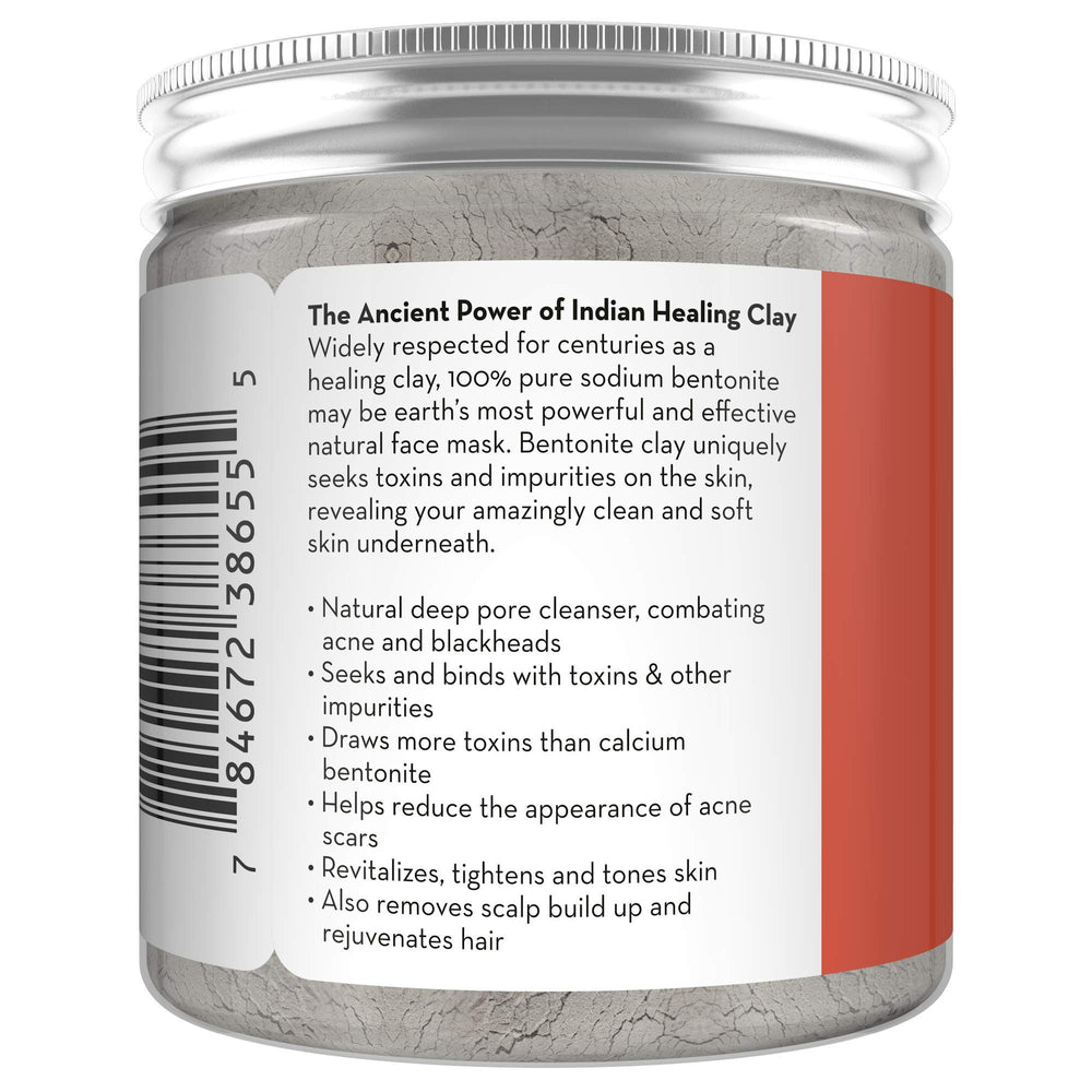 Pure Body Naturals baño de desintoxicación con arcilla para una experiencia rejuvenecedora