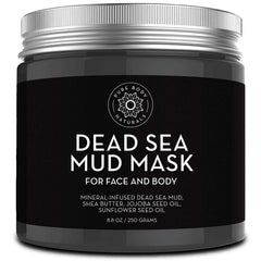 Pure Body Naturals Dead Sea Mud Mask frente: purifica la piel y aporta brillo saludable