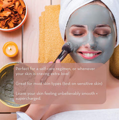 Pure Body Naturals Dead Sea Mud Mask piel: sensación fresca durante el uso y aspecto más limpio