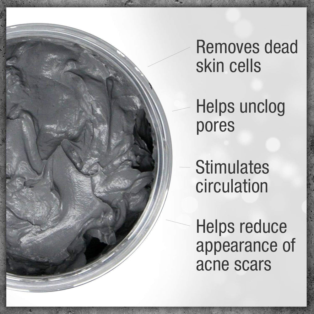 Pure Body Naturals Dead Sea Mud Mask textura arcilla: limpieza profunda suave