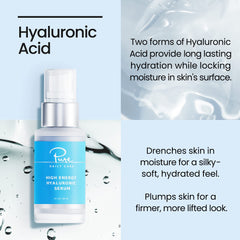 Applying Pure Daily Care serum to face and neck after cleansing.