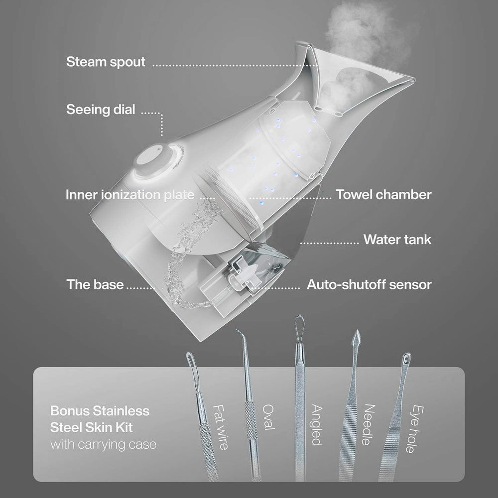 NanoSteamer in humidifier mode refreshing the room air during use