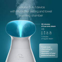 Pure Daily Care NanoSteamer humidifier mode for room refresh and comfort.