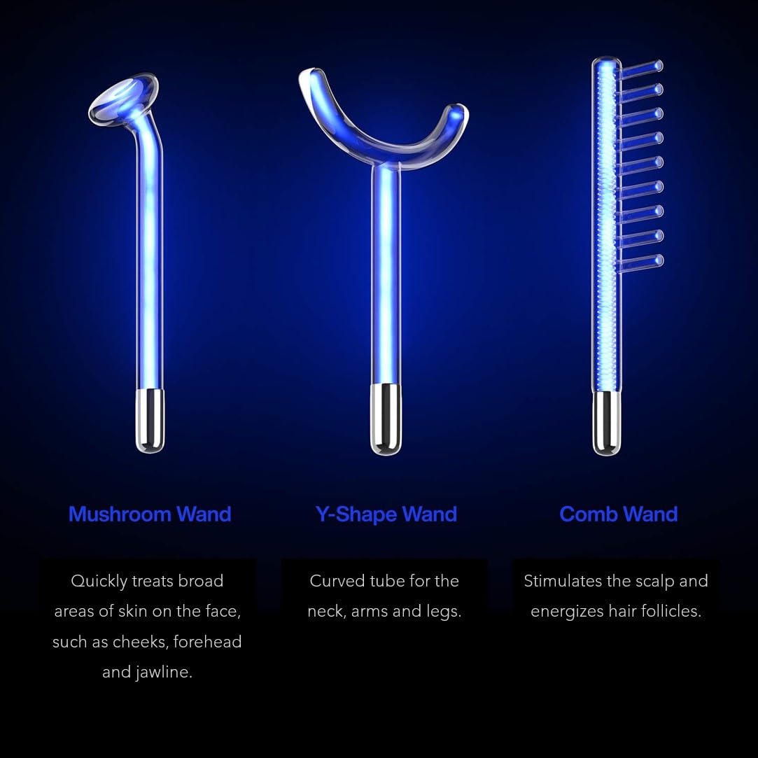 NuDerma Y shaped wand for arms and neck treatment to balance tone