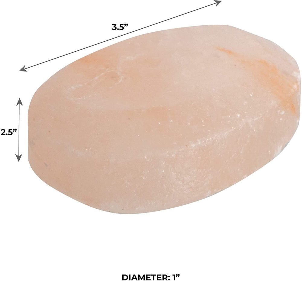 Piedra tallada a mano Pure Himalayan Salt Works, diseño artesanal para un spa en casa.