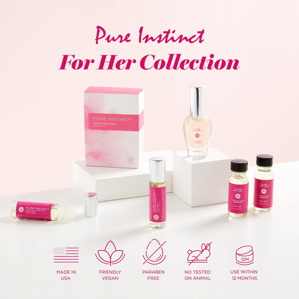 Pure Instinct Roll-On bath use for a soothing scent ritual