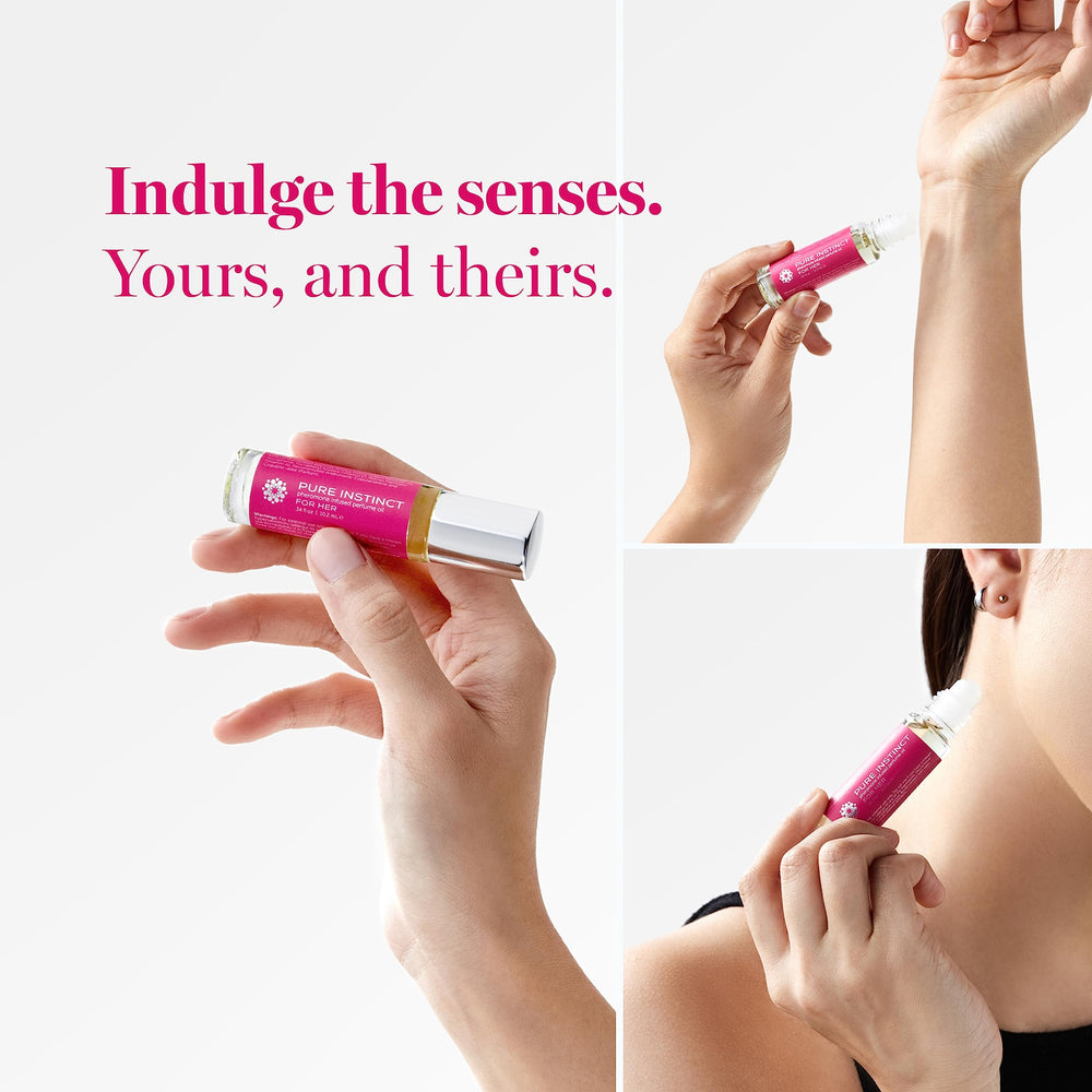 Pure Instinct Roll-On diffuser use suggested for ambient aroma