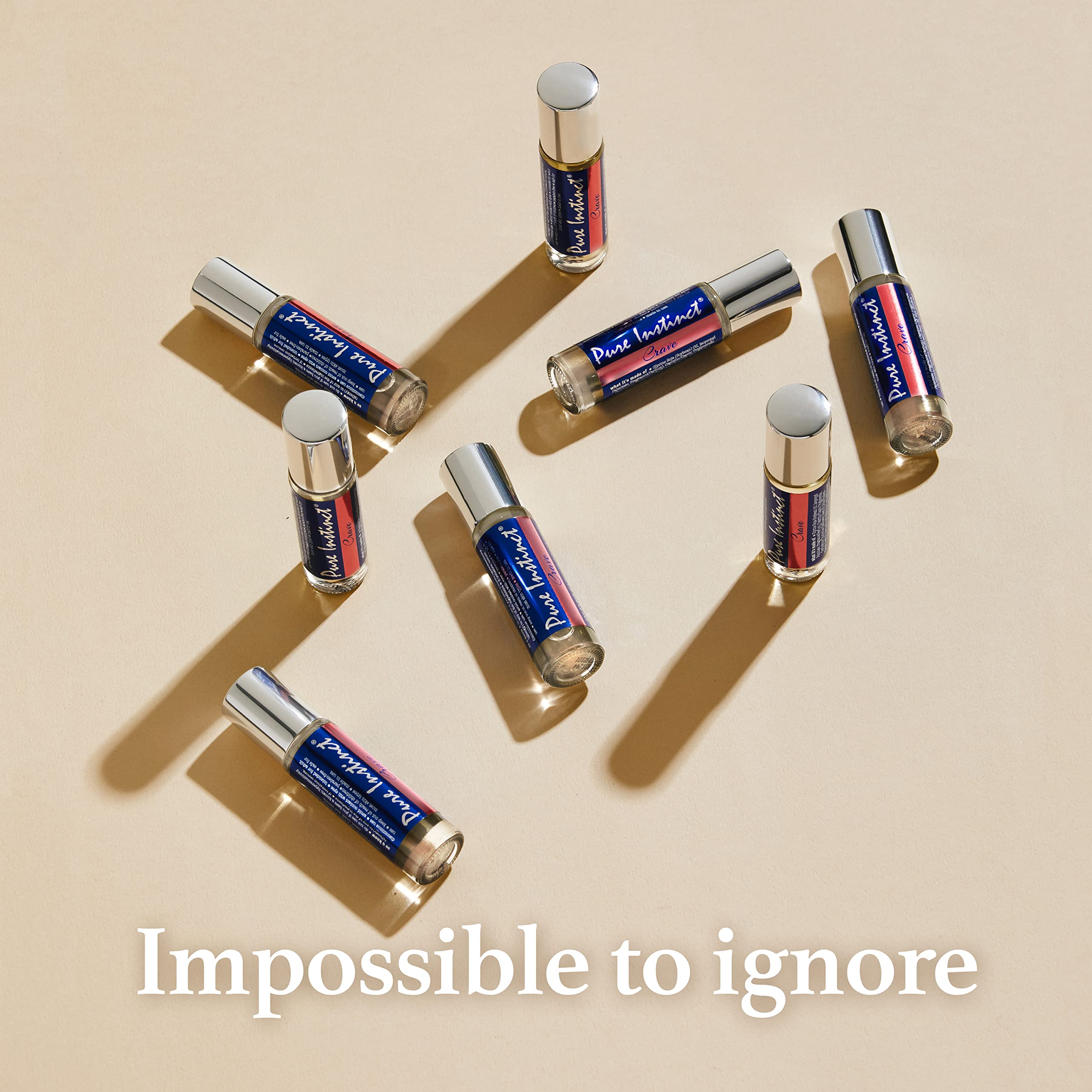 Travel-ready Pure Instinct roll-on bottle for carry-on.