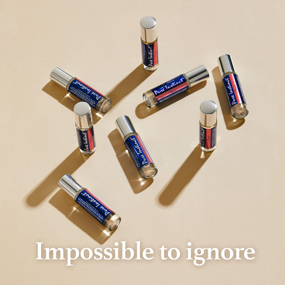 Travel-ready Pure Instinct roll-on bottle for carry-on.