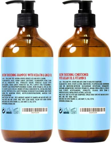 Pure Nature Lux Spa biotin conditioner tube enriching strands with shine and fullness.