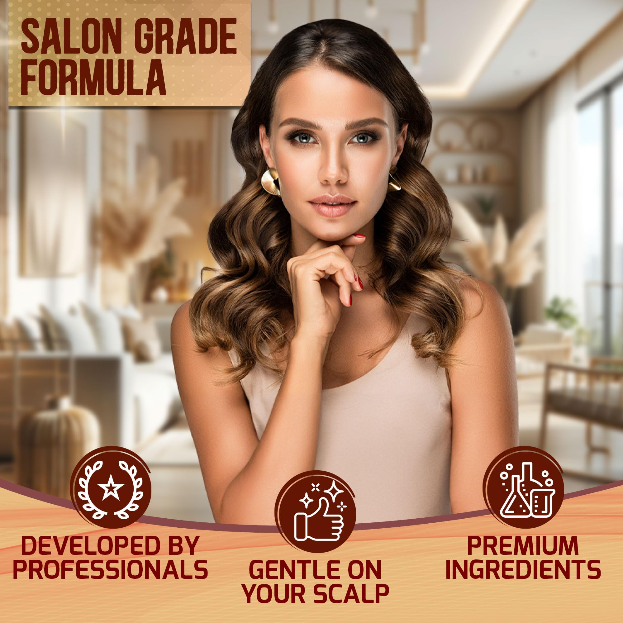 Ingredientes botánicos: aloe vera y jojoba para hidratación y brillo.