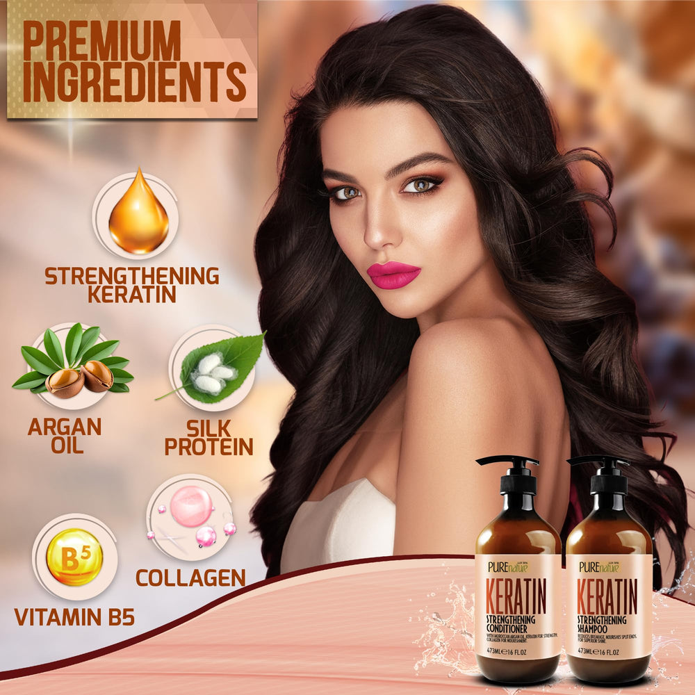 Salon-grade formula image signifies premium care from Pure Nature Lux Spa.