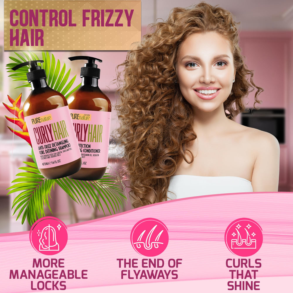 Closeup of Pure Nature Lux Spa set packaging for color-safe care