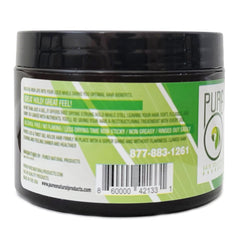 Pure O Hair Solution, acabado brillante en cabello texturizado