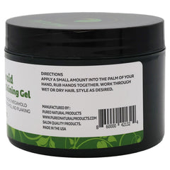Pure O Neatbraid, cabello brillante tras uso del gel