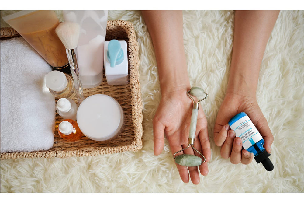 Detalle del frasco compacto de Pure Original Ingredients