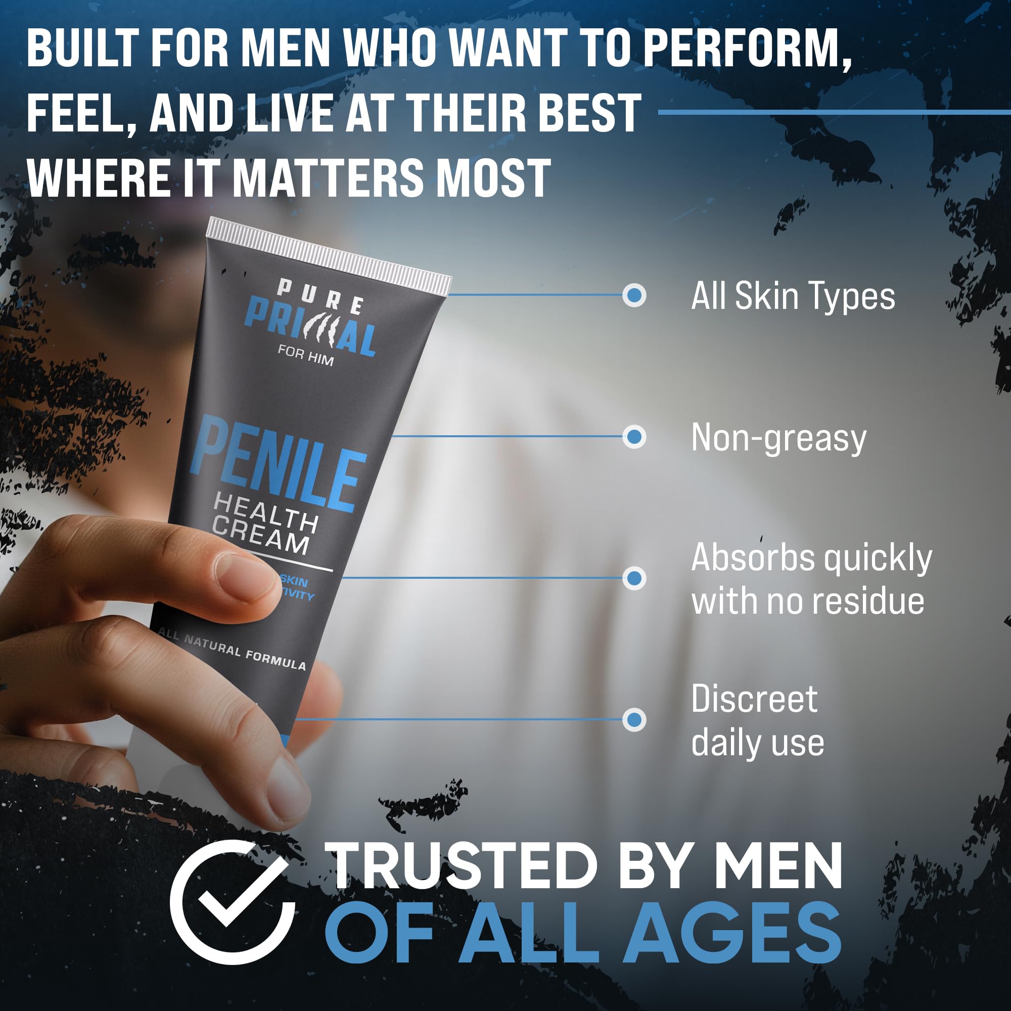 Pure Primal mezcla de aceites nutritivos para piel suave.