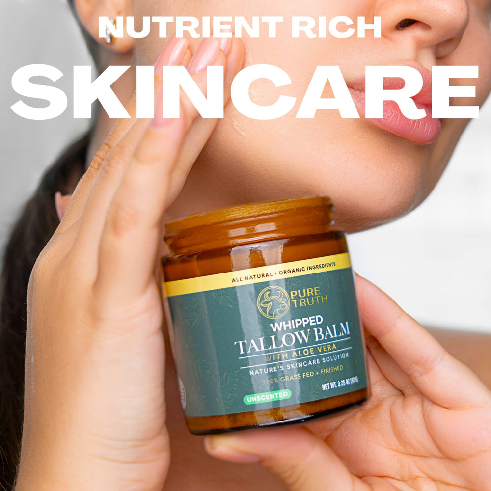 Pure Truth face and body moisturizer in use for daily care.