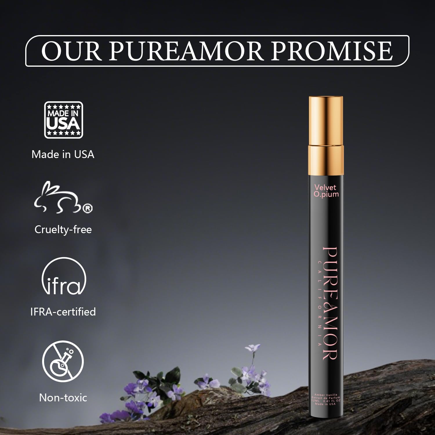 PUREAMOR pheromones women perfume packaging ready for gifting