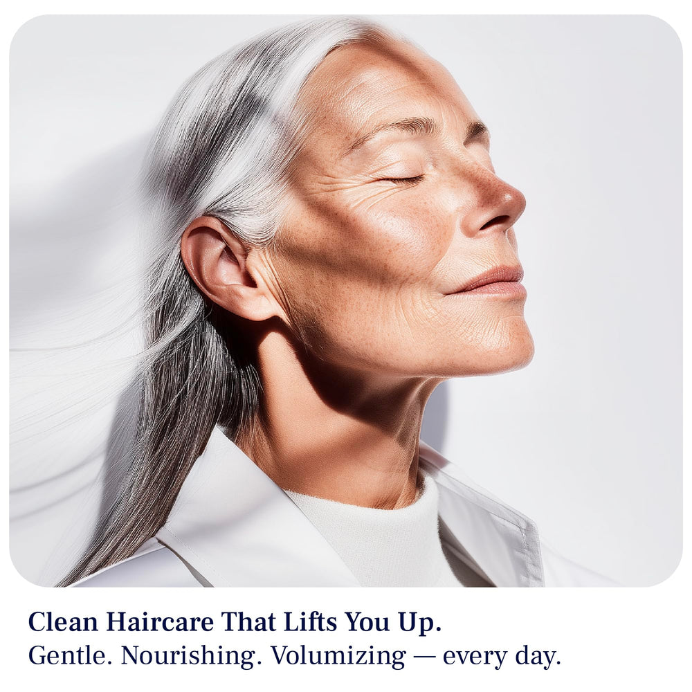 Pureance Hydralift daily-use routine for clean, airy hair.