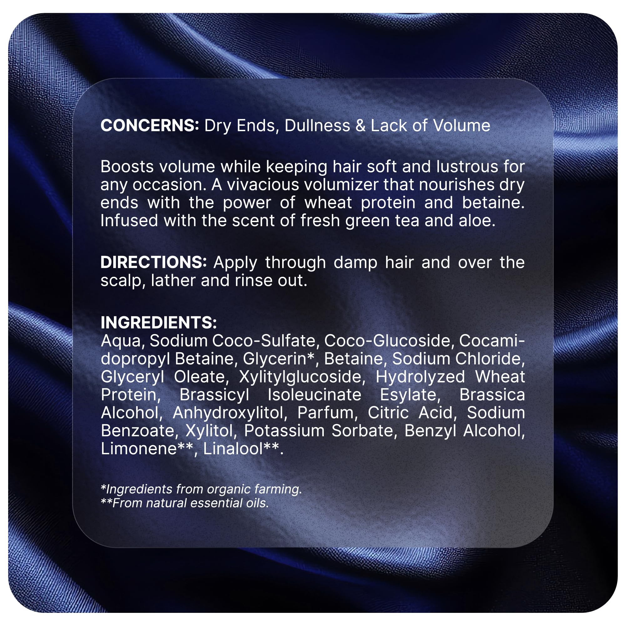 Pureance Hydralift sulfate-free cleansing with plant-based ingredients.