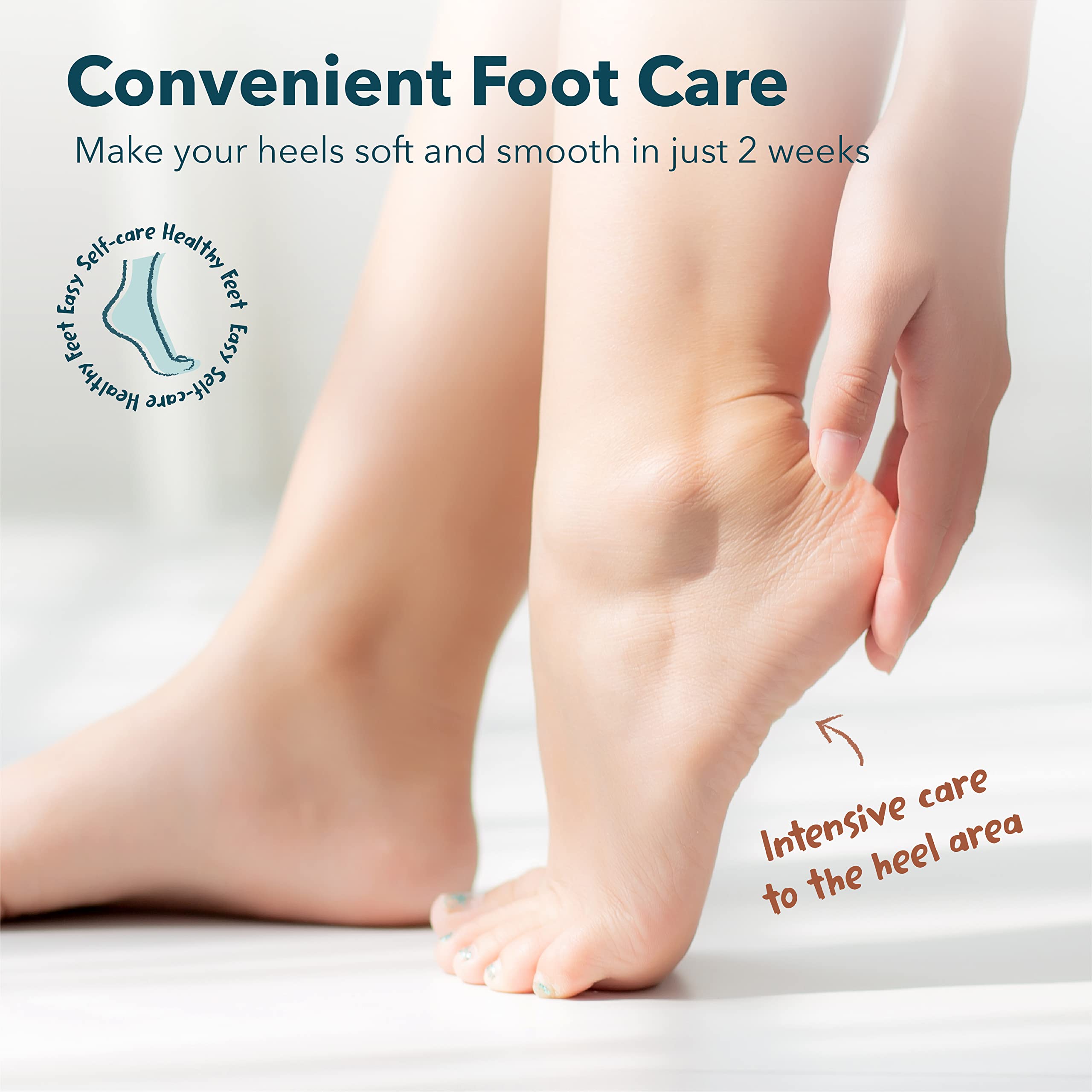 Purederm Heel Mask fits both men and women across sizes.