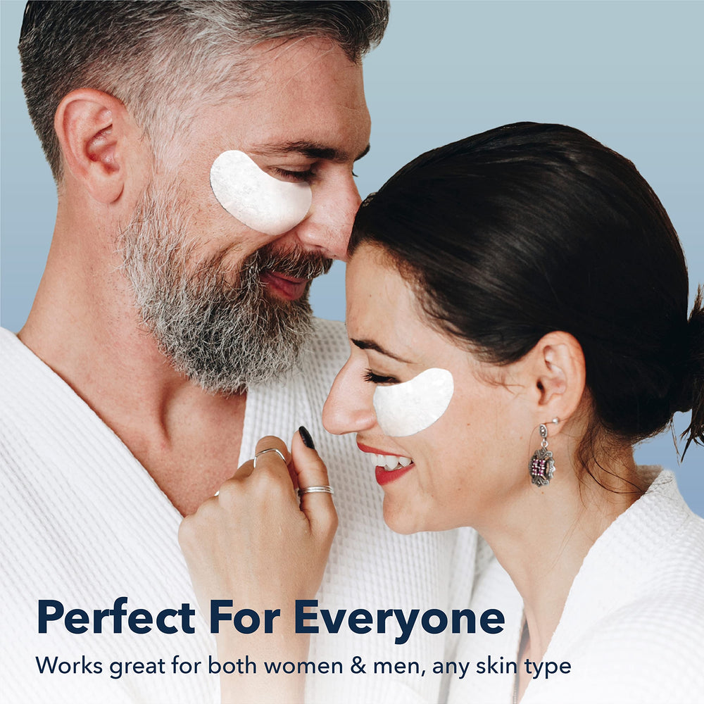 Parches oculares Purederm con colágeno para un aspecto descansado.