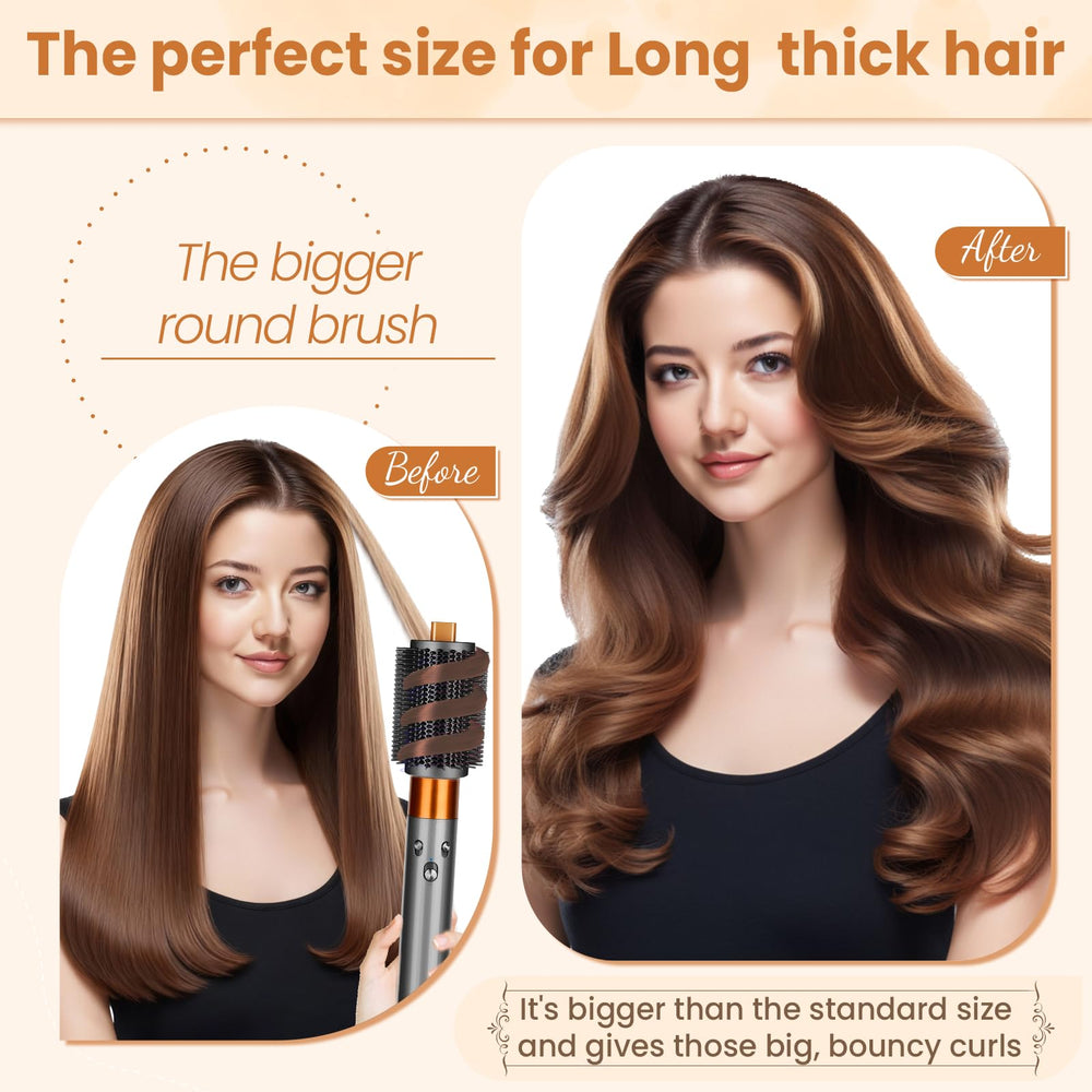 PUREGUST airflow styling helps tame flyaways and finish