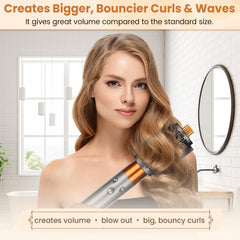 PUREGUST contoured bristle bed lifts roots for buoyant volume